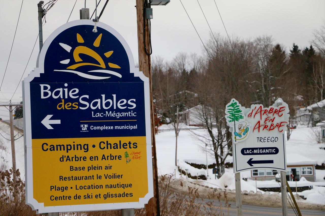 Aux Retrouvailles Spa A L'Annee Lac-Mégantic Dış mekan fotoğraf